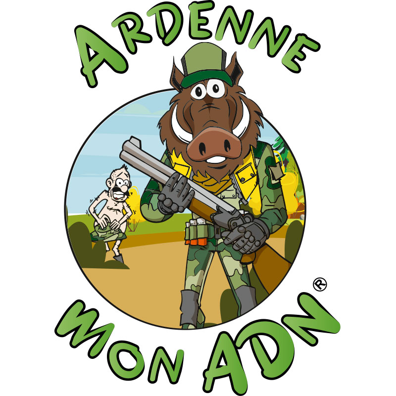 mascotte sanglier ardenne mon ADN