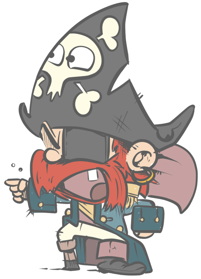 pirate rigole